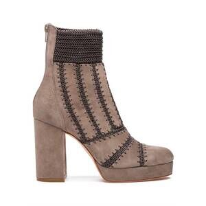 NEW SILENT D women's yasmin boot in taupe suede